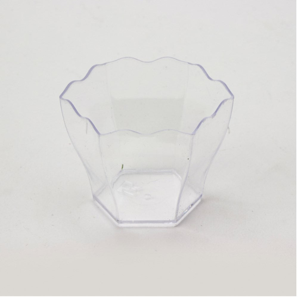 Vaso Plástico 3oz Caja PVC 12pz - Transparente