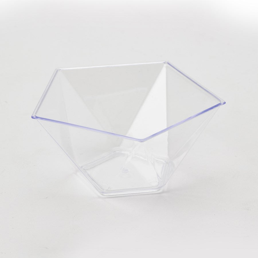 Vaso de Postre de Plástico 3.5oz 3.5in 12pc/bolsa