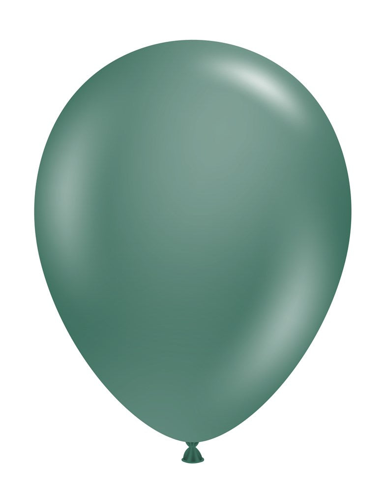 Tuftex Evergreen 5 inch Latex Balloons 50ct