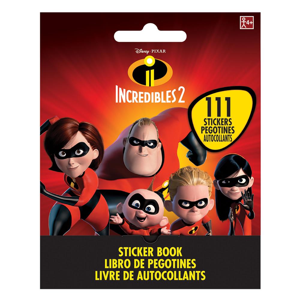 Incredibles 2 Sticker Book