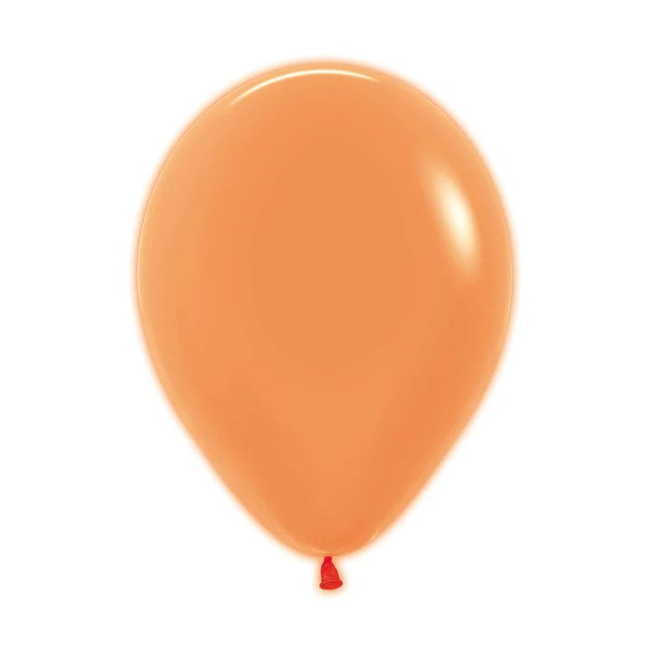 5 inch Sempertex Neon Orange Latex Balloons 50ct