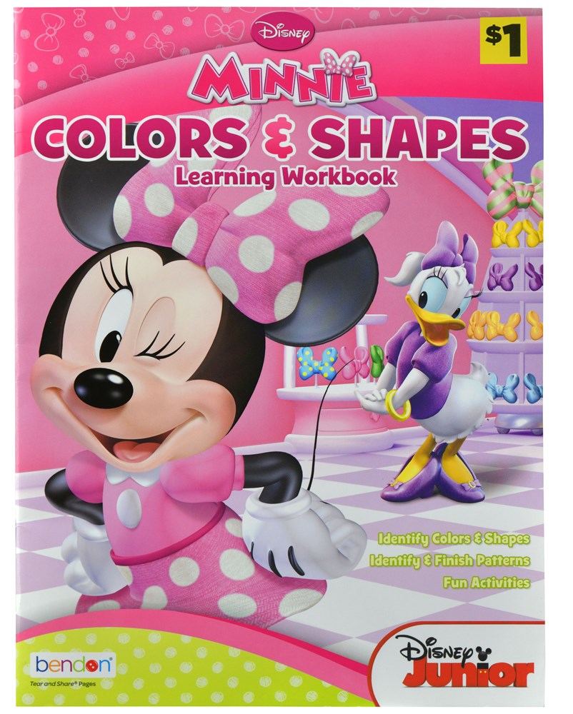 Minnie Mouse Workbook Color 32pg 8x0.10x10.5