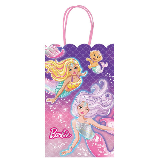 Barbie Mermaid Kraft Bag 8ct