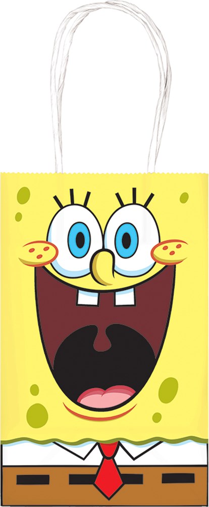 SpongeBob Squarepants Printed Paper Kraft Bag