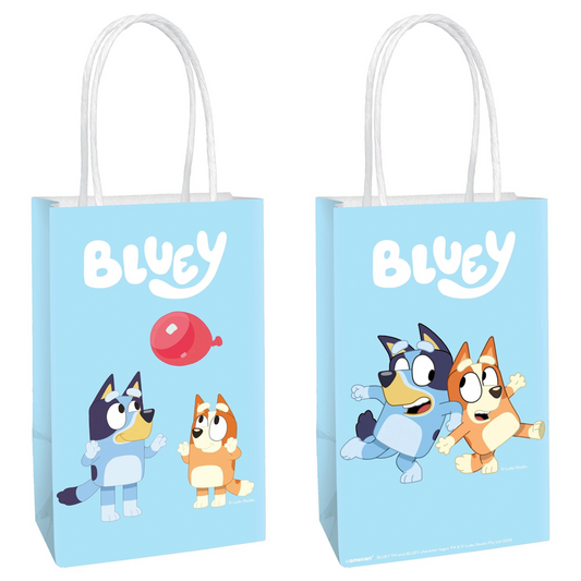 Bolsas Kraft Ppr Pr Bluey 8ct