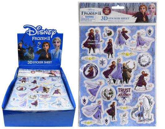 Frozen 2 Raised Sticker Sheet
