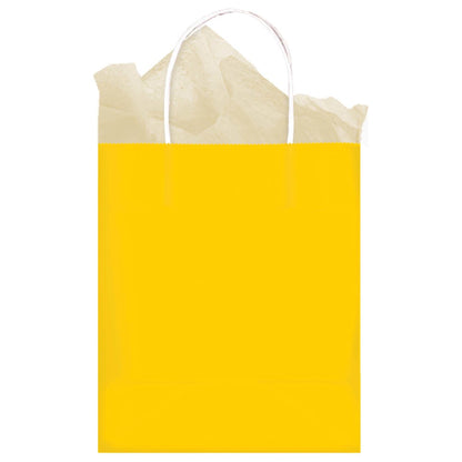 Kraft Bag (M) - Sunshine Yellow