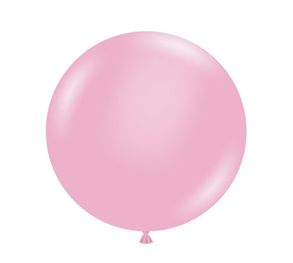 Tuftex Pink 17 inch Latex Balloons 50ct