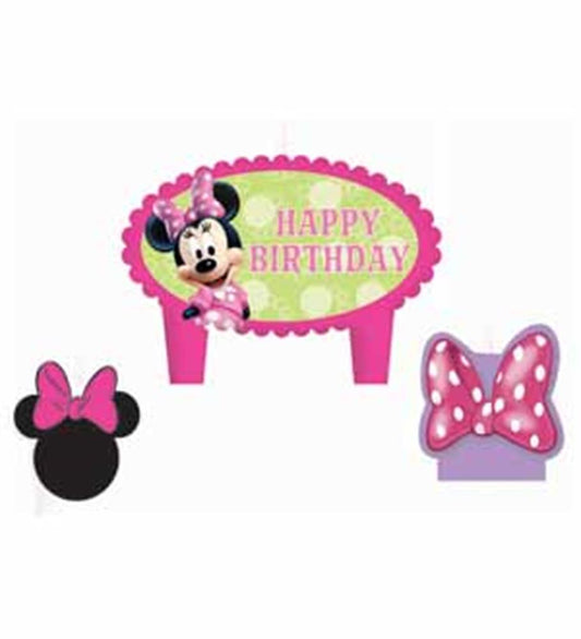 Minnie Molded Candle 4ct