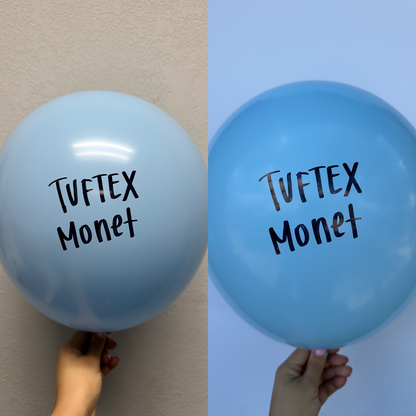 Tuftex Monet 17 inch Latex Balloons 50ct