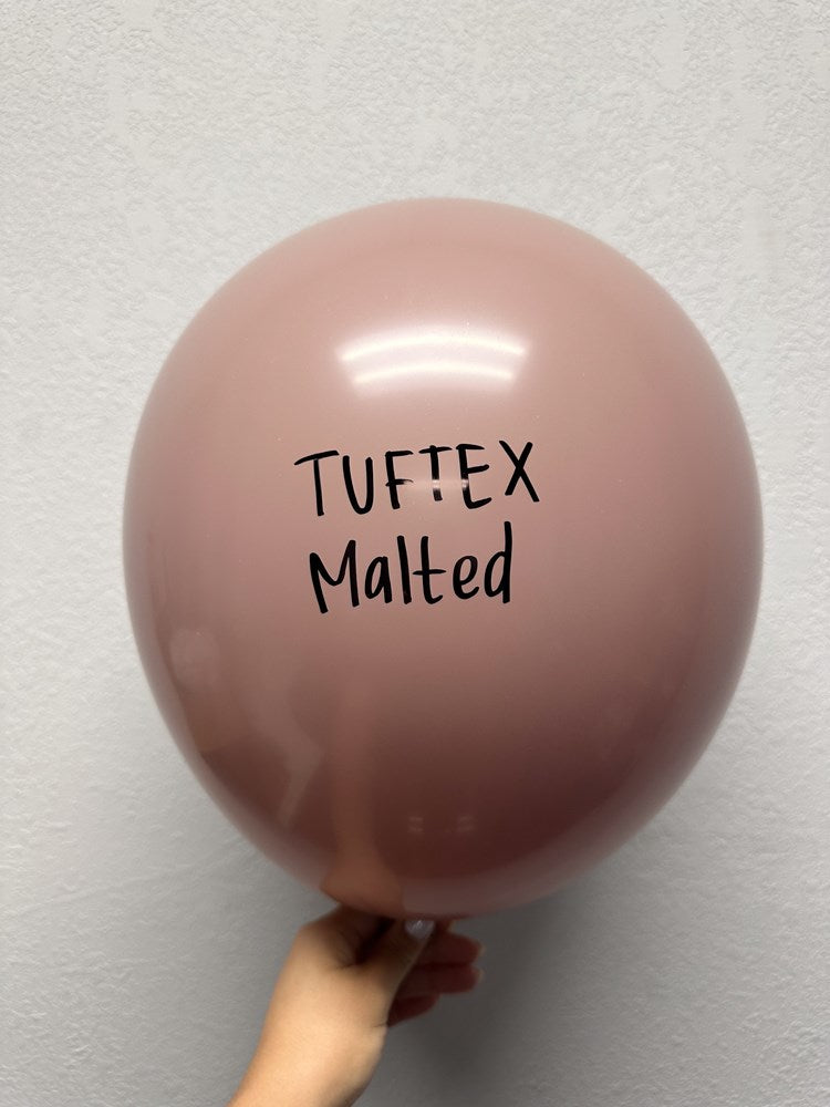 Tuftex Malted 17 inch Latex Balloons 50ct