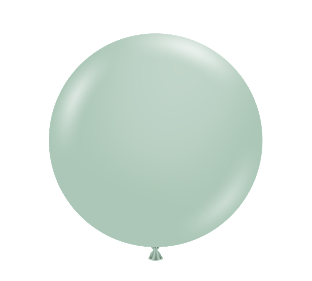 Tuftex Empower-Mint 17 inch Latex Balloons 50ct