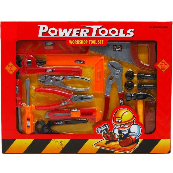 17Pc Power Tools Play Set - Toy World Inc