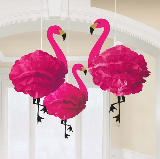 Flamingo Fluffy Deco 3ct