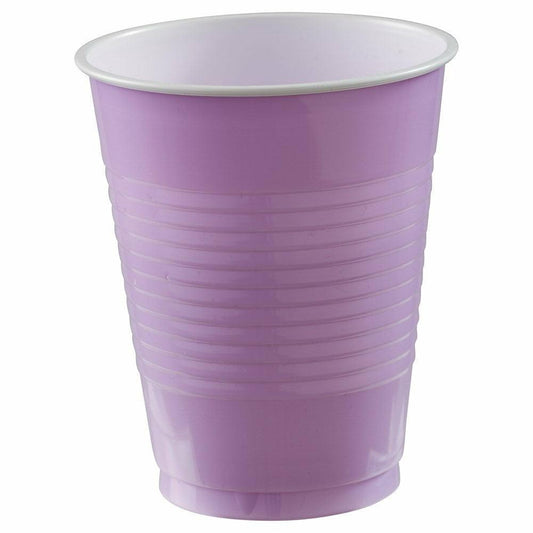 18oz Plastic Cup 50ct Lavender - Toy World Inc