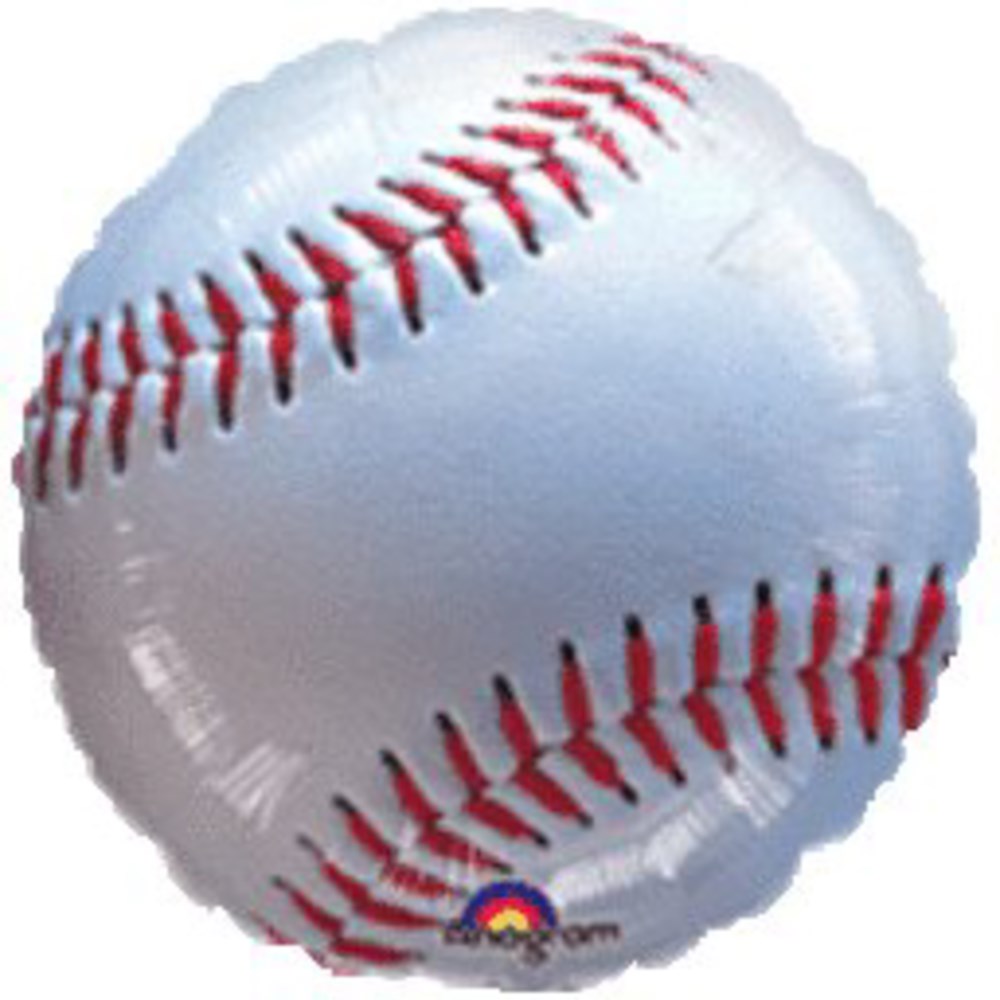 Anagram Championship Baseball 18in Foil Balloon