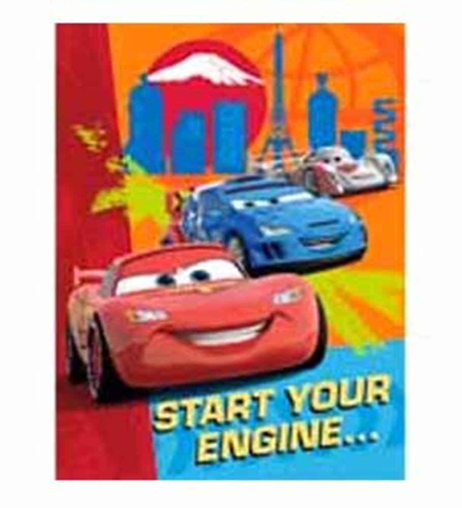 Disney Cars 2 Invite 8ct
