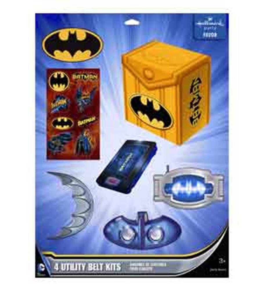 Paquete de recuerdo de fiesta de Batman