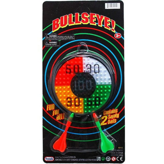 2 Dart Bullseye Target Game Set - Toy World Inc