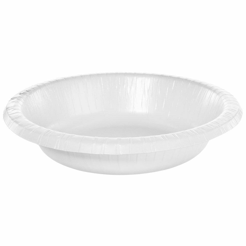 20oz Paper Bowl Frosty White 20ct - Toy World Inc