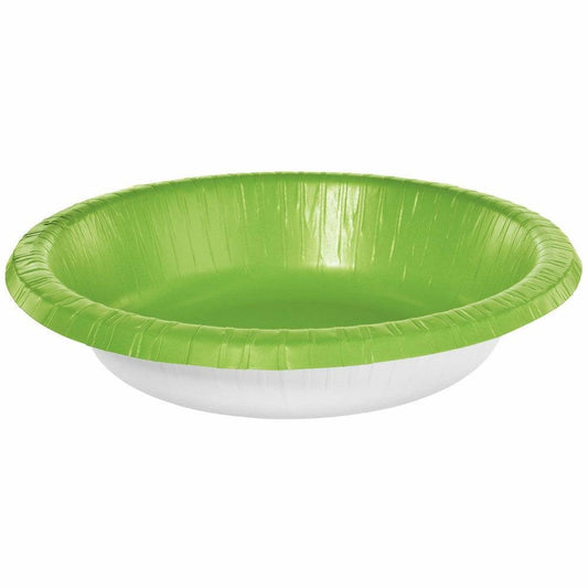 20oz Paper Bowl Kiwi 20ct - Toy World Inc