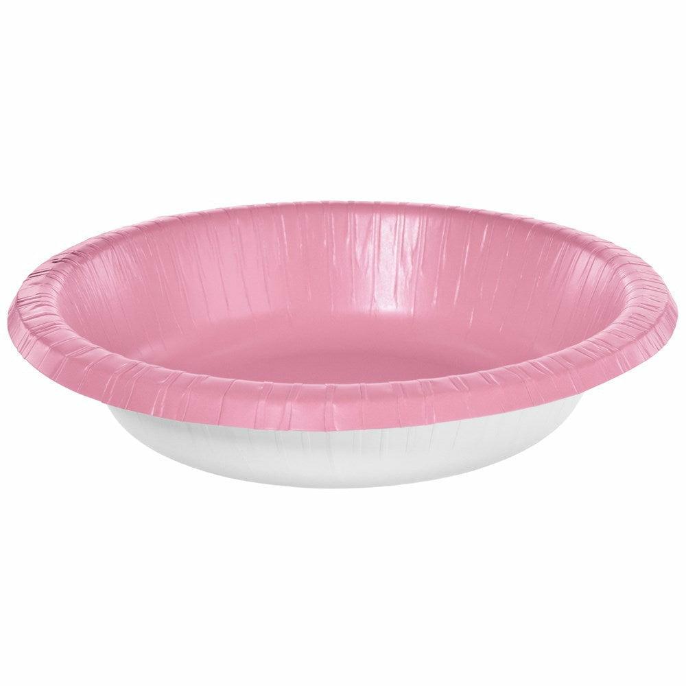 20oz Paper Bowl New Pink 20ct - Toy World Inc