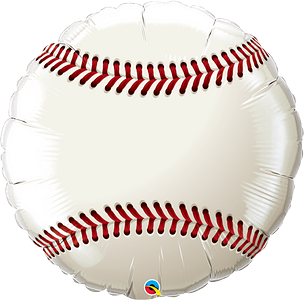 Qualatex - Globo de papel de béisbol de 36 pulgadas, 1 unidad