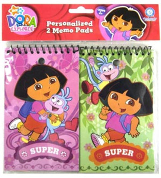 Bloc de notas Dora 3x5 2ct