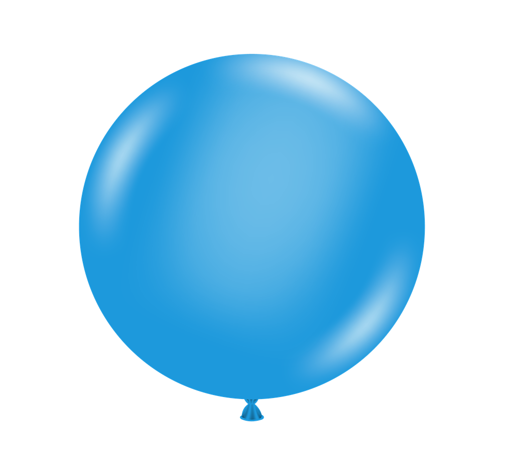 Tuftex Blue 24 inch Latex Balloons 1ct