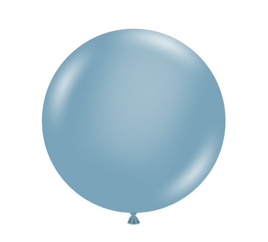 Tuftex Blue Slate 24 inch Latex Balloons 25ct