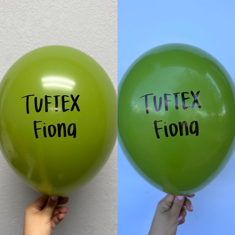 Globos de látex Tuftex Fiona de 24 pulgadas, 25 unidades