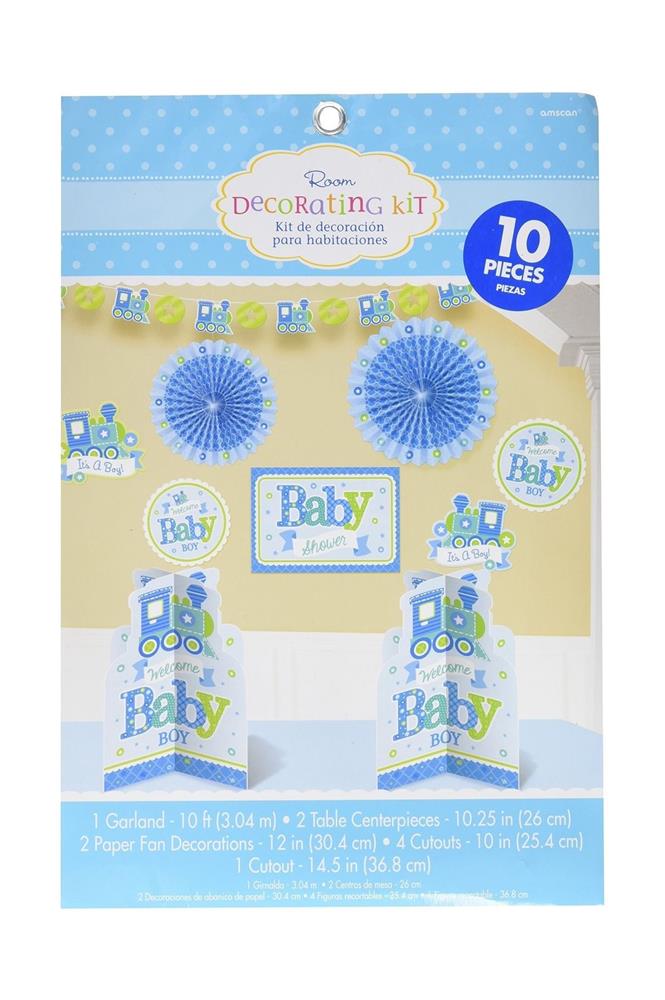 Welcome Little One Boy Room Deco Kit