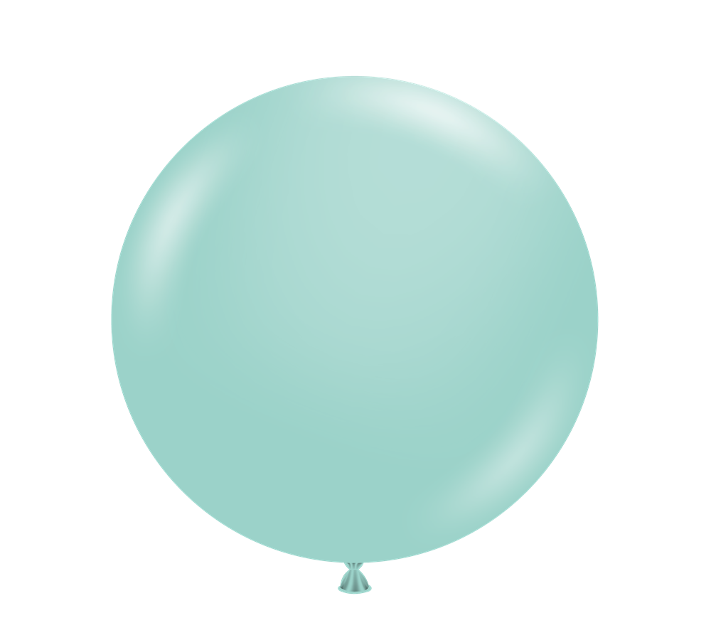 Tuftex Sea Glass 24 inch Latex Balloons 25ct