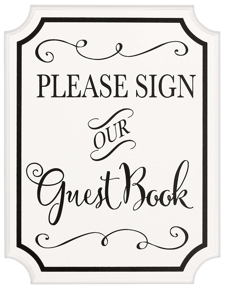 Wedding Sign Easel Guest Book