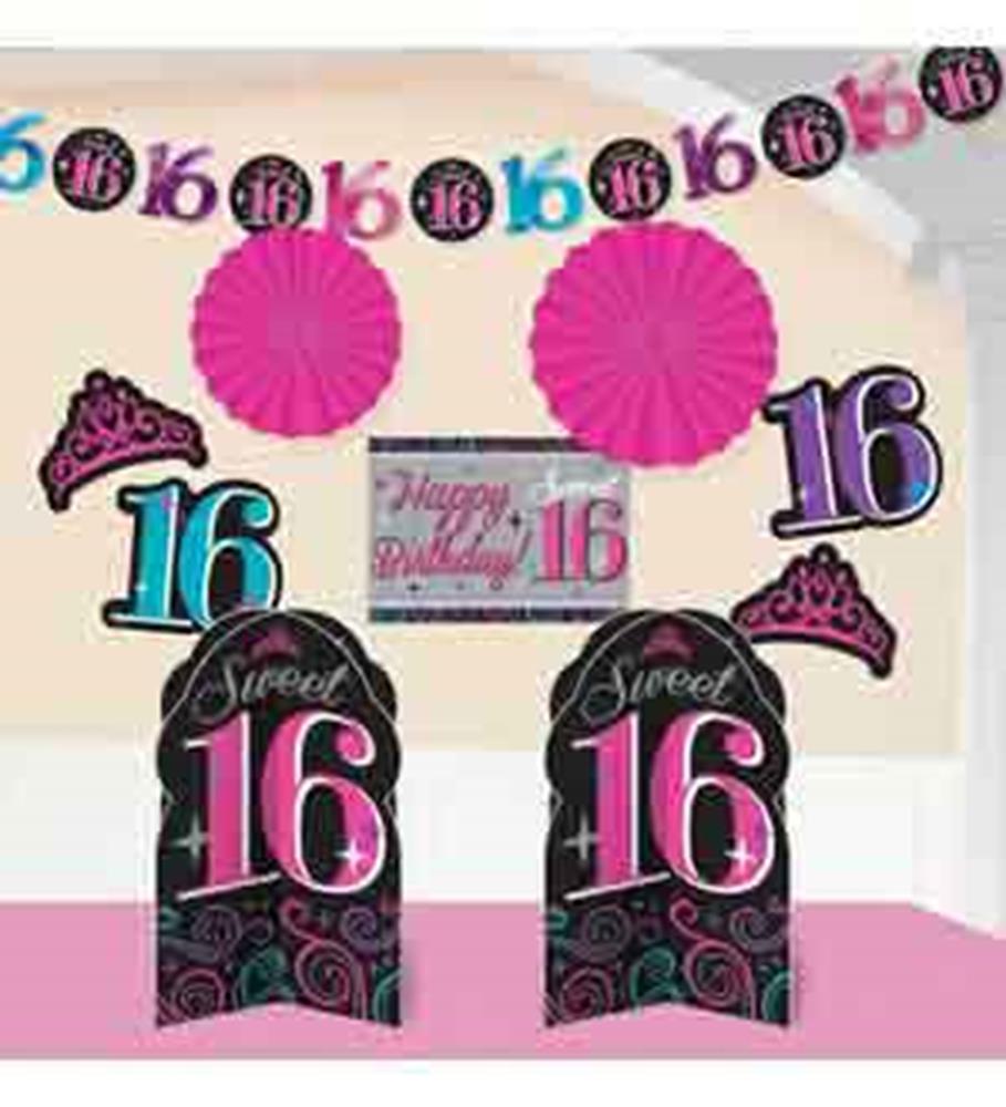 Sweet 16 Celebration Decoorating Kit