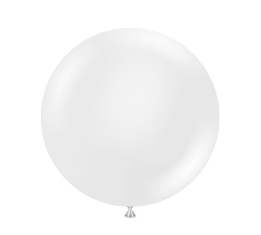 Tuftex Crystal Clear 24 inch Latex Balloons 1ct