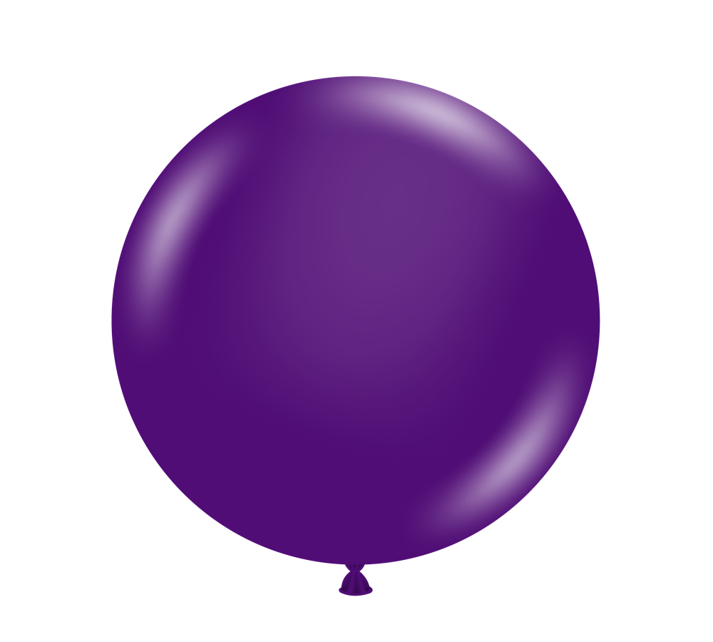 Tuftex Purple 24 inch Latex Balloons 1ct