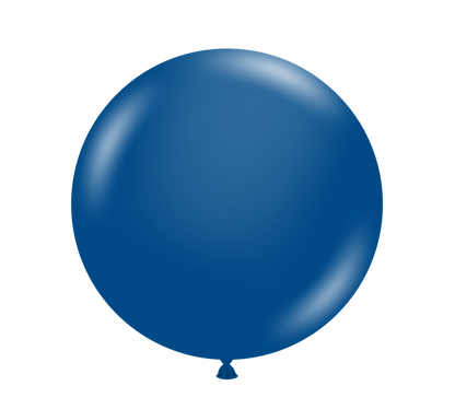 Tuftex Crystal Sapphire Blue 24 inch Latex Balloons 1ct