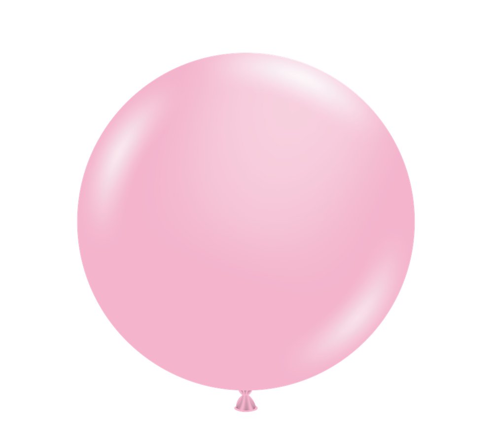 Tuftex Baby Pink 24 inch Latex Balloons 1ct