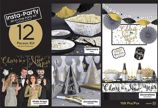 New Years Insta-Party Kit for 12