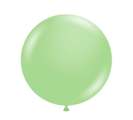 Tuftex Mint Green 24 inch Latex Balloons 1ct