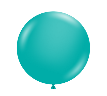Tuftex Teal 24 inch Latex Balloons 1ct