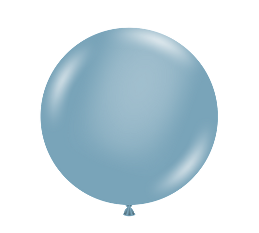 Tuftex Blue Slate 24 inch Latex Balloons 1ct