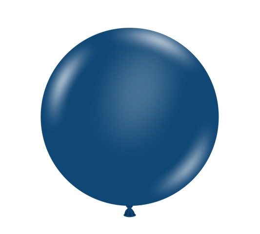 Tuftex Navy Blue 24 inch Latex Balloons 1ct