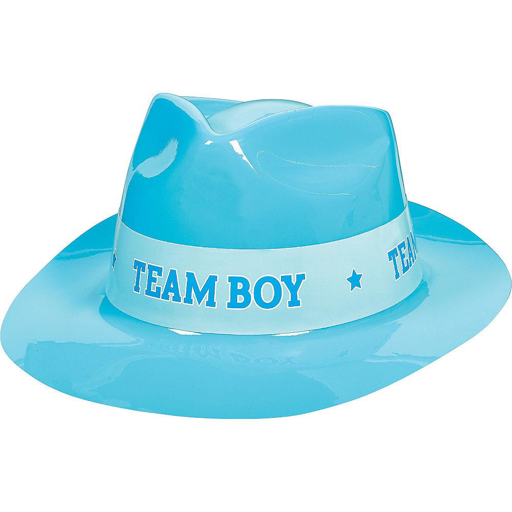 Team Boy Hat Plastic Blue