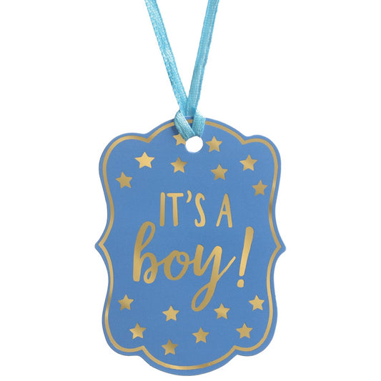 Baby Shower Gift Tags Blue 25ct