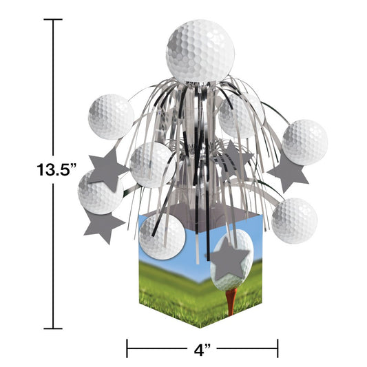 Golf Cascading Centerpiece 1ct