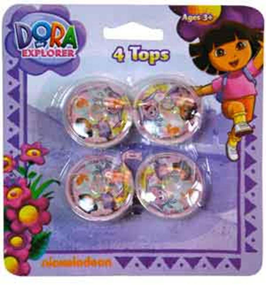 Dora 4ct Mini Spinning Tops