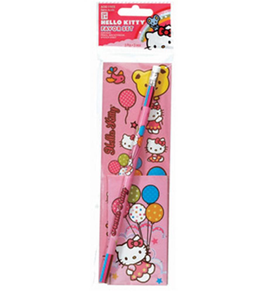 Hello Kitty Balloon Dream Pencil Set 3 C