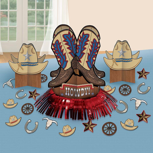 Western Table Decorating Kit